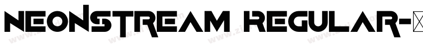 NeonStream Regular字体转换